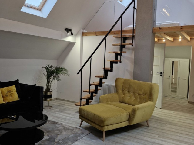 Designerski apartament w stylu loft
