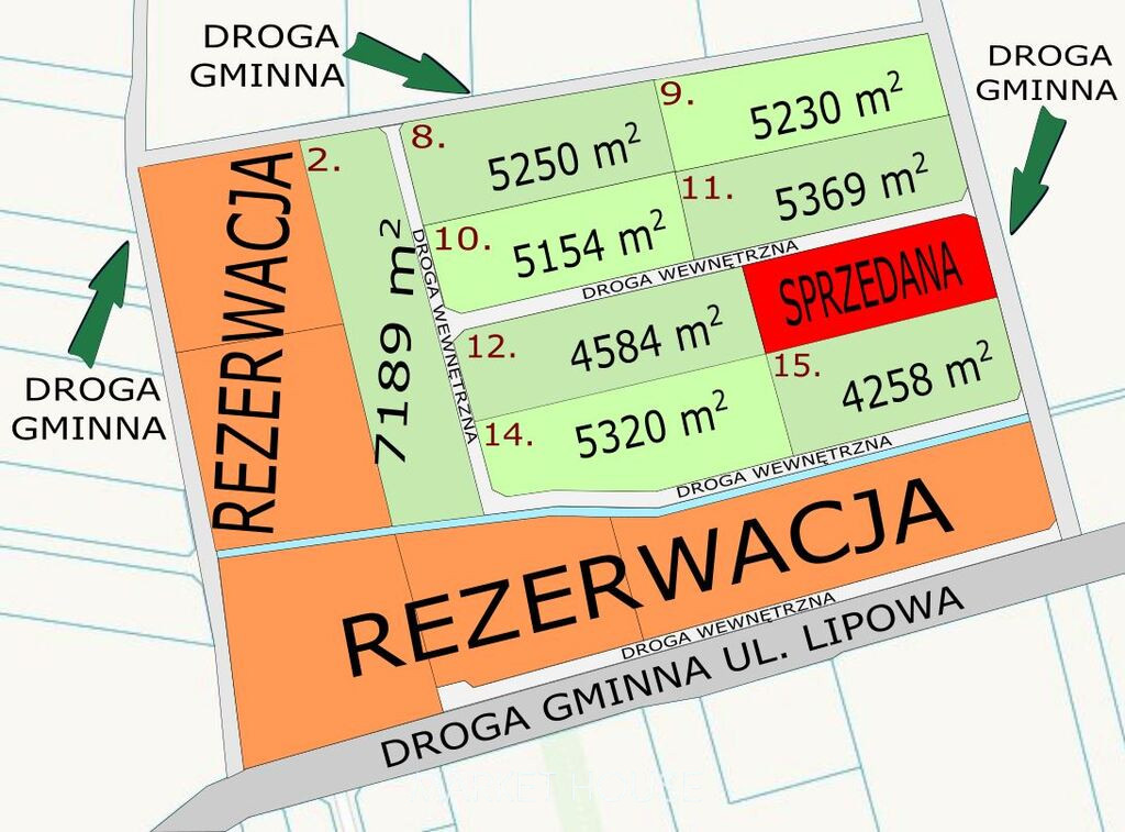Działka Sprzedaż Lubczyna 2