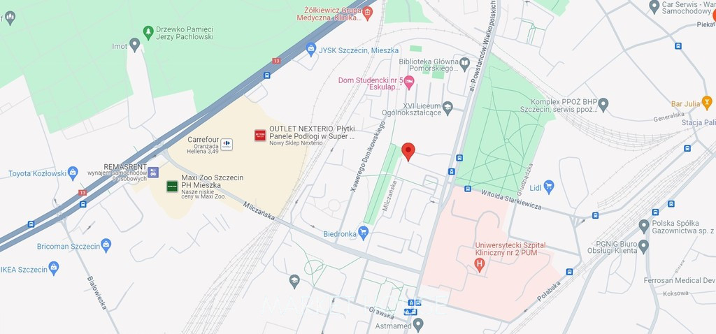 Mieszkanie Wynajem Szczecin Pomorzany Aleja Powstańców Wielkopolskich 20