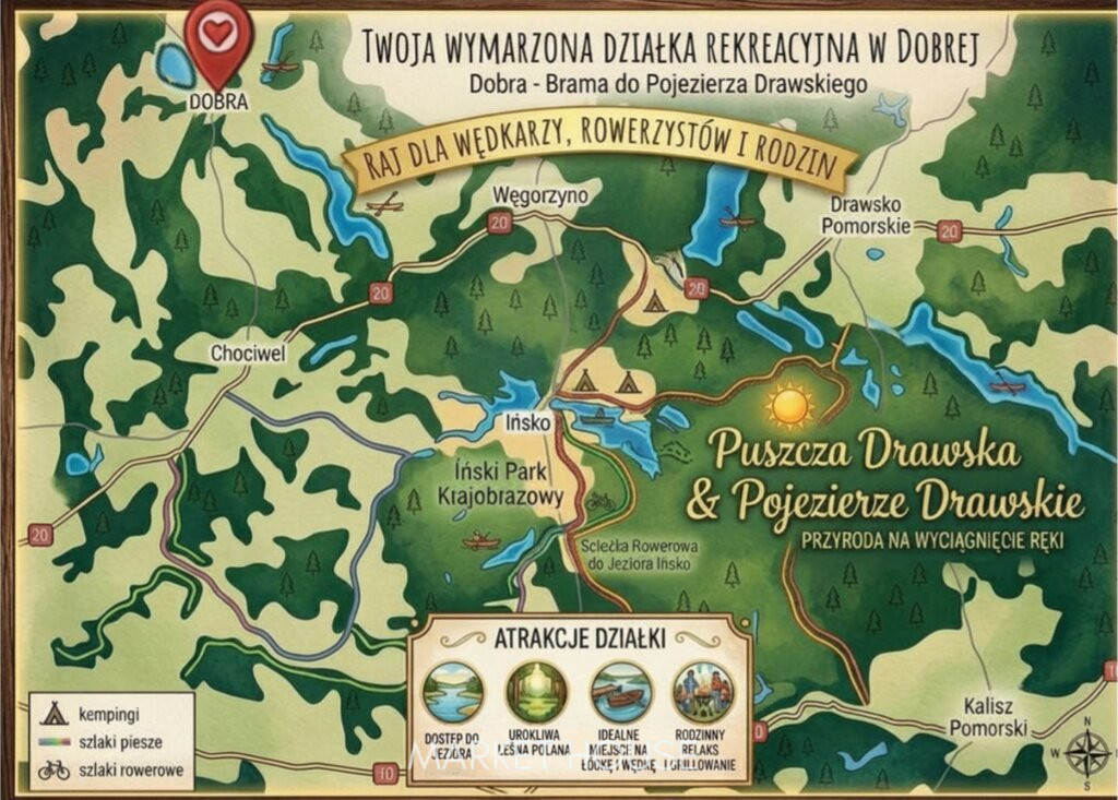Działka Sprzedaż Dobra 1
