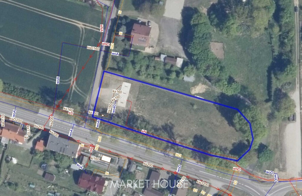Działka Sprzedaż Brojce Długa 1