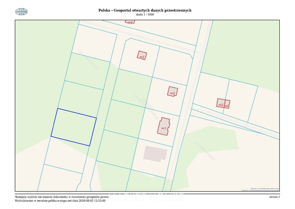 Działka Sprzedaż Ładzin