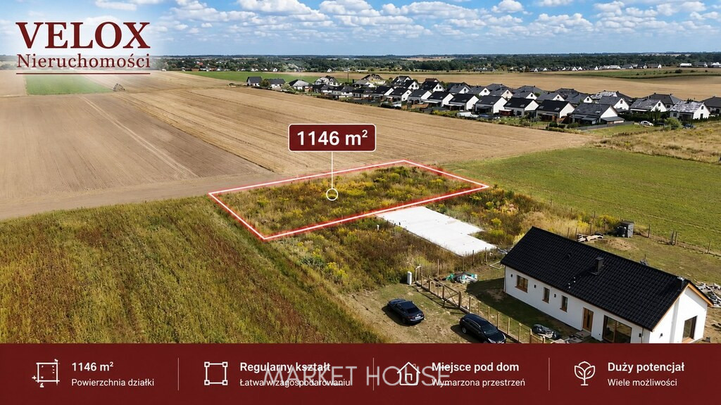 Działka Sprzedaż Grzędzice Konwaliowa 1