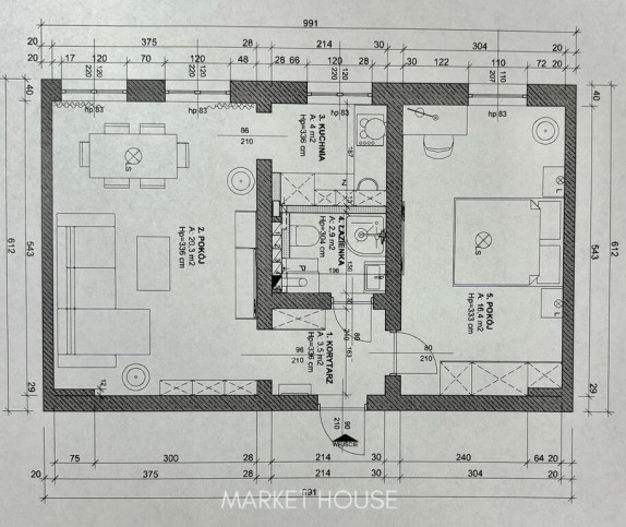 Mieszkanie Sprzedaż Szczecin Centrum Pocztowa 12