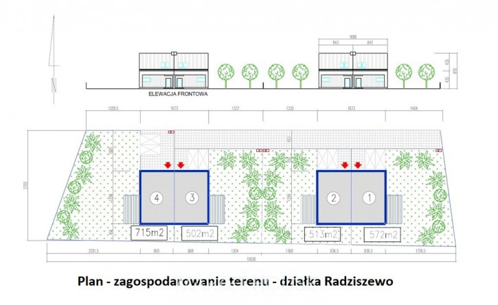 Działka Sprzedaż Radziszewo Liliowa 2