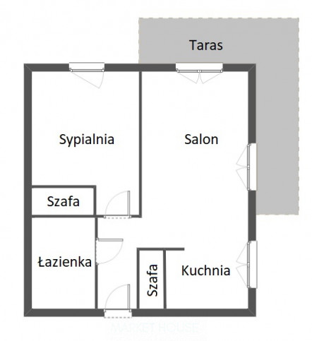 Mieszkanie Wynajem Szczecin Warszewo 11