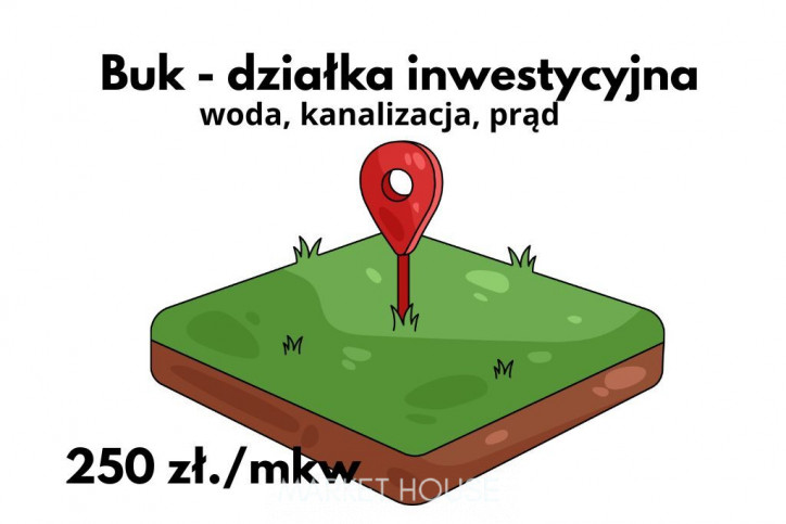 Działka Sprzedaż Buk 1