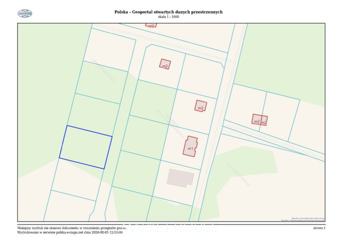 Działka Sprzedaż Ładzin 3