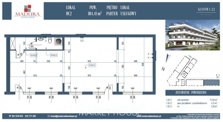 Lokal Wynajem Rewal 6